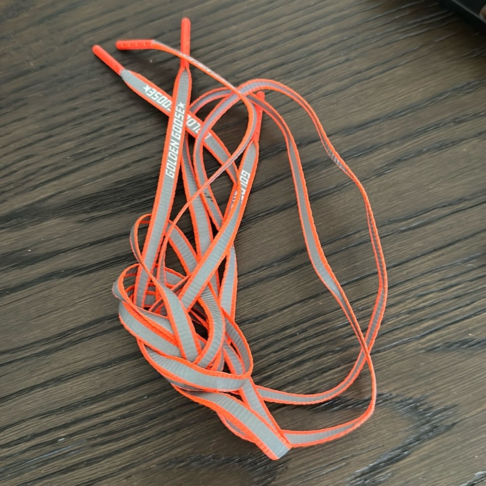 Brand new golden goose laces-
